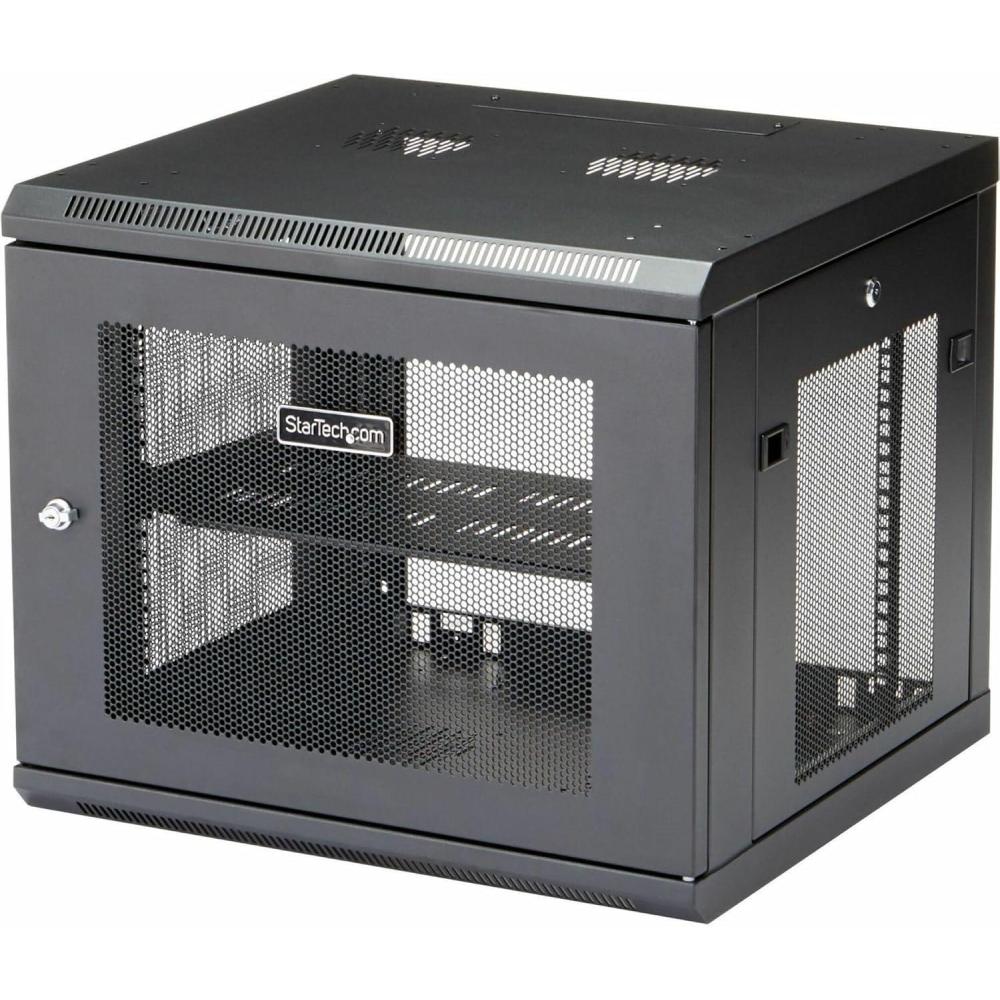 imageStarTechcom 15U 4 Post Wall Network Cabinet with 1U Shelf 19quot Wall Server Rack for IT EquipmentDataFixed Max Depth 19