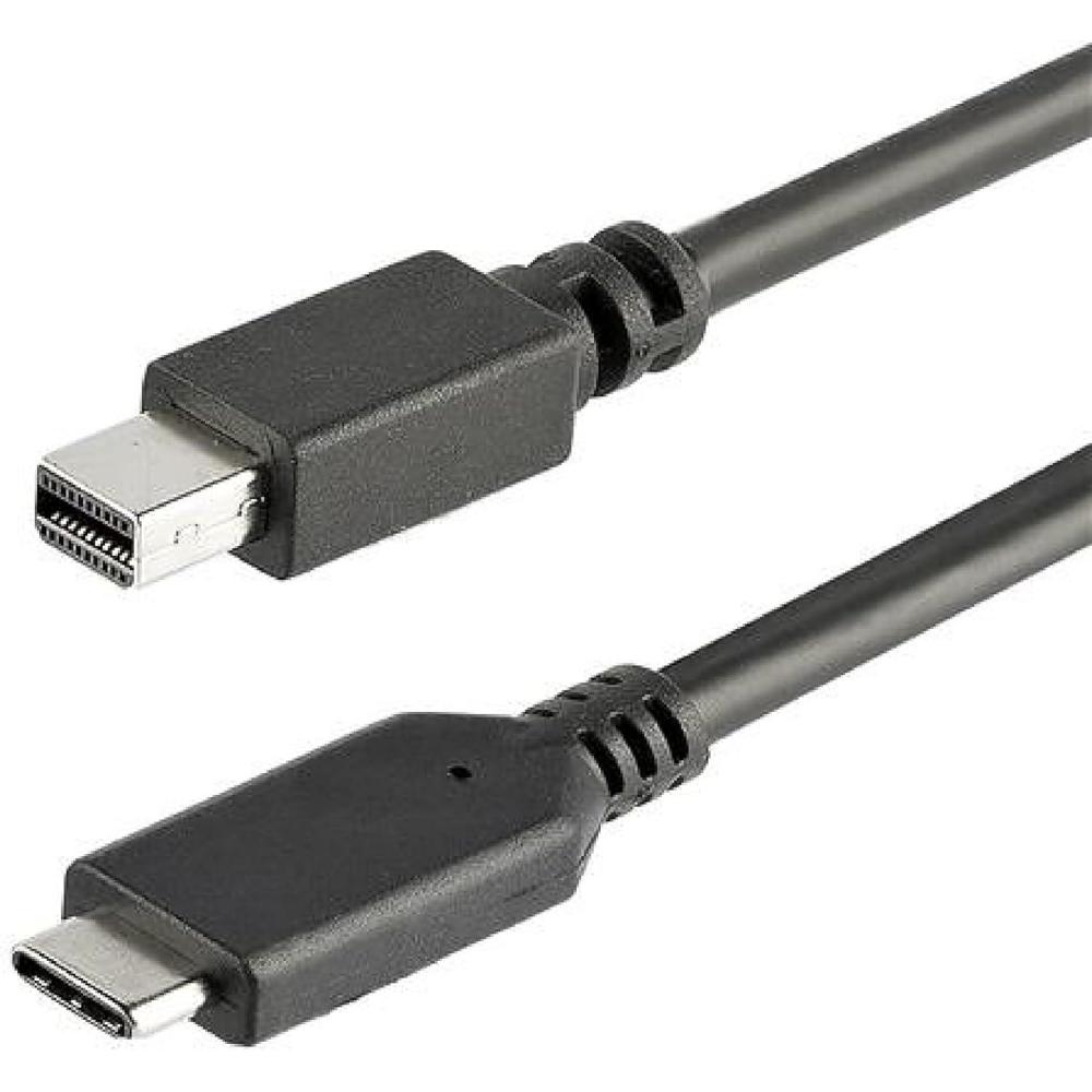 imageStarTechcom 1m USBC to Mini DisplayPort Adapter Cable USB TypeC to Mini DP Adapter 4K 60Hz Black USB 31 Type C to mDP Cable CDP2MDPMM1MB1 8 m 6ft