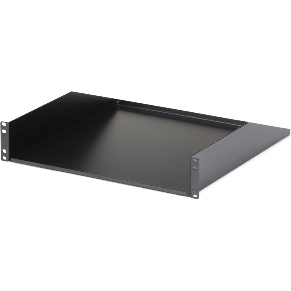 imageStarTechcom 2U 22quot Server Rack Shelf Cantilever Rack Mount Shelf Server CabinetNetwork Rack Shelf Max 22kg CABSHELF22V457 mm