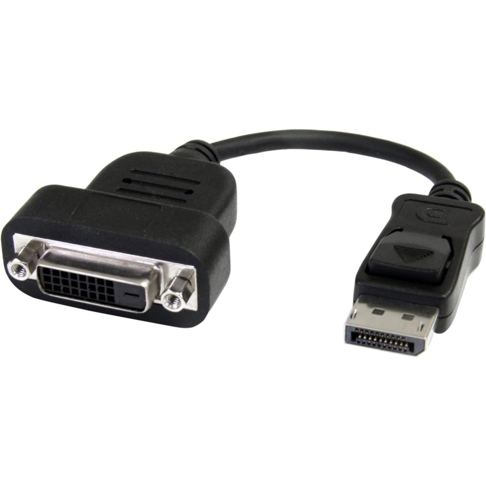 imageStarTechcom DisplayPort to DVI Adapter Active Conversion 1920x1200 DisplayPort DP to DVI DVID Single Link Converter Adapter for DVID Display DP2DVISUnique