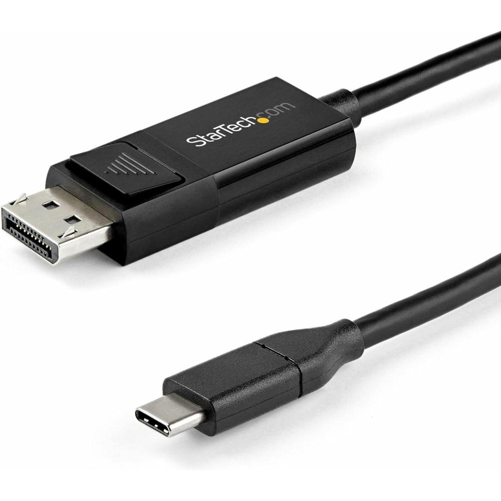 imageStarTechcom USB C to DisplayPort 12 Cable 4K 60Hz 2m Dual Directional DP to USBC or USBC to DP Video Adapter Cable Reversible HBR2HDR Cable for USB Type CTB3 Monitor CDP2DP2MBD8K