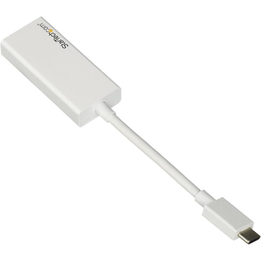imageStarTechcom USB TypeC to HDMI Adapter 4K 60Hz with HDR Thunderbolt 3 Compatible DP 14 HDMI 20b CDP2HD4K60Hwhite