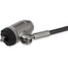 Câble de sécurité à clé pour ordinateur portable avec bouton de verrouillage – Antivol PC en acier – 2 m (LTLOCKKEY)