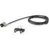 Câble de sécurité à clé pour ordinateur portable avec bouton de verrouillage – Antivol PC en acier – 2 m (LTLOCKKEY)