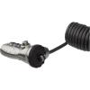 Câble de sécurité pour ordinateur portable à code 3 chiffres – Câble enroulé 1,8 m – Antivol (LTLOCK3DCOIL)(20.3mmx12.7mmx43.2mm)