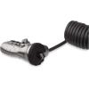 Câble de sécurité pour ordinateur portable à code 3 chiffres – Câble enroulé 1,8 m – Antivol (LTLOCK3DCOIL)(20.3mmx12.7mmx43.2mm)