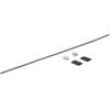 Câble de sécurité réglable pour adaptateurs et câbles – Pack de 20 – Gaine thermorétrécissable – en Acier (CONNLOCKPK20)(Lot de 20)