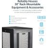 StarTech.com 12U 4-Post Server Rack Cabinet, 19&Prime; Rack Cabinet for IT/Network Equipment, with Adjustable Mounting Rails(24U)