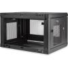 StarTech.com 15U 4 Post Wall Network Cabinet with 1U Shelf, 19&Prime; Wall Server Rack for IT Equipment/Data(Fixed / Max Depth 38 cm)