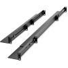 StarTech.com 1U 19&Prime; Server Rack Mount Rails – Adjustable Depth 61-91.5cm – Universal 4-Post Rails for HPE ProLiant Dell PowerEdge Network/Server/UPS Equipment (UNIRAILS1UB)(1U | 200 lbs)