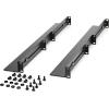 StarTech.com 1U 19&Prime; Server Rack Mount Rails – Adjustable Depth 61-91.5cm – Universal 4-Post Rails for HPE ProLiant Dell PowerEdge Network/Server/UPS Equipment (UNIRAILS1UB)(1U | 200 lbs)
