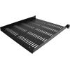 StarTech.com 1U Server Rack Shelf – Universal Ventilated Cantilever Tray for 19&Prime; Cabinet – Max 20kg – Depth 25cm(5-1U Ventilé)
