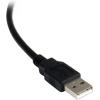 StarTech.com Adaptateur USB vers Série de 3m – COM Rétention, Câble Adaptateur/Convertisseur USB RS232, Vis/Écrous Interchangeables, USB-A vers DB9 RS232, FTDI IC, Protection ESD, Windows/macOS/Linux(921.6 Kbps | 1 Port)