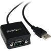 StarTech.com Adaptateur USB vers Série de 3m – COM Rétention, Câble Adaptateur/Convertisseur USB RS232, Vis/Écrous Interchangeables, USB-A vers DB9 RS232, FTDI IC, Protection ESD, Windows/macOS/Linux(115.2 Kbps | 1 Port)