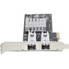StarTech.com Carte Réseau GbE SFP à 2 Port, PCIe 2.0 x1, Intel I350-AM2, Carte Contrôleur 2X 1GbE, 1000BASE Cuivre/Fibre Optique, Carte Réseau Gigabit Ethernet NIC, Serveur/PC (P021GI-NETWORK-CARD)