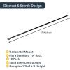 StarTech.com Horizontal Bar for Cable Management with Offset 2&Prime; – Lacing Bar for Server Rack – Pack of 10 (CMLB102)(Straight)