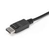 StarTech.com Switch KVM à 2 Ports avec Câble DisplayPort, 4K 60Hz – Commutateur KVM DP avec Câbles Intégrés USB-A/DP/Audio de 1,5m, Alimenté par Bus, Commutation à Distance (C2-DD46-UA2-CBL-KVM)([Sortie] 1 x DP)