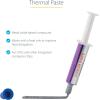 StarTech.com Tube de 1.5g Pâte Thermique pour Dissipation Thermique d&rsquo;Unité Centrale (SILVGREASE1)(À base de métal)