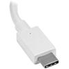 StarTech.com USB Type-C to HDMI Adapter 4K 60Hz with HDR Thunderbolt 3 Compatible DP 1.4 HDMI 2.0b (CDP2HD4K60H)(white)