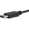 StarTech.com USB-C to DisplayPort 1.2 Adapter Cable 6ft 4K 60Hz USB C to DP HBR2 Cable USB Type-C DP Alt Mode to DP Monitor Video Cable Thunderbolt 3 Black (CDP2DPMM6B)(Black)