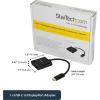 StarTech.com USB-C to DisplayPort 1.4 Adapter Cable 1m – 8K/5K/4K USB Type-C to DP 1.4 Alt Mode Video Converter Cable – HBR3/HDR/DSC – DP 60Hz Monitor Cable – Thunderbolt 3 (CDP2DP141MB)(Black)