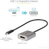 StarTech.com USB-C to DisplayPort 1.4 Adapter Cable 1m – 8K/5K/4K USB Type-C to DP 1.4 Alt Mode Video Converter Cable – HBR3/HDR/DSC – DP 60Hz Monitor Cable – Thunderbolt 3 (CDP2DP141MB)(Silver)