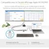 StarTech.com USB-C to Dual HDMI Adapter – USB-C or A to 2x HDMI – 4K 60Hz – 100W Power Delivery Pass-Through – Built-in 30cm Cable – USB-C to HDMI Converter (109B-USBC-HDMI)(2 x HDMI & 3-port hub)