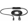 StarTech.com USB-C to HDMI 4K 60Hz HDR10 Graphics Adapter Cable 5m Ultra HD USB Type-C to HDMI 4K 2.0b Graphics Converter USB-C to HDMI HDR DP 1.4 Alt Mode HBR3 (CDP2HDMM5MH)(2 m)