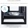 StarTech.com Étagère 2U Ventilée pour Rack Serveur, Profondeur de Montage 41,5cm, Plateau pour Rack/Armoire 19&Prime;, Max. 20kg(315 mm)