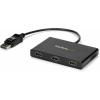 StarTech. com DP to Dual Hdmi MST Hub – Dual Hdmi 4K 60Hz – W128278057 (Dual Hdmi 4K 60Hz – Displayport Multi Monitor Adapter with 1 Ft / 30 cm Cable – DP 1.4 Multi Stream)(3 x HDMI)