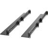 StarTech.com 1U 19&Prime; Server Rack Mount Rails – Adjustable Depth 61-91.5cm – Universal 4-Post Rails for HPE ProLiant Dell PowerEdge Network/Server/UPS Equipment (UNIRAILS1UB)(1U | 200 lbs)