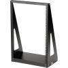 StarTech.com 2POSTRACK12 12U Network Rack 2 Pole Open Frame Extra Large Gauge Max 160kg Desktop Rack 19&Prime; for Computer, AV, Media, IT Equipment (2POSTRACK12)(16U)
