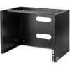 StarTech.com 4U 19&Prime; Hinged Patch Panel Wall Mount Bracket – Wall Rack – Depth 6&Prime; – Wall Mount Equipment Rack – Network Patch Panel – Max 15kg (WALLMOUNTH4)(8U)