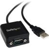 StarTech.com Adaptateur USB vers Série de 3m – COM Rétention, Câble Adaptateur/Convertisseur USB RS232, Vis/Écrous Interchangeables, USB-A vers DB9 RS232, FTDI IC, Protection ESD, Windows/macOS/Linux(921.6 Kbps | 1 Port)