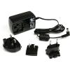 StarTech.com Bloc d&rsquo;alimentation universel de 12 V CC 1,5 A – Adaptateur secteur de rechange – Noir (IM12D1500P)