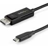 StarTech.com USB C to DisplayPort 1.2 Cable 4K 60Hz 2m Dual Directional DP to USB-C or USB-C to DP Video Adapter Cable Reversible HBR2/HDR Cable for USB Type C/TB3 Monitor (CDP2DP2MBD)(8K)