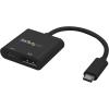 StarTech.com USB-C to DisplayPort 1.4 Adapter Cable 1m – 8K/5K/4K USB Type-C to DP 1.4 Alt Mode Video Converter Cable – HBR3/HDR/DSC – DP 60Hz Monitor Cable – Thunderbolt 3 (CDP2DP141MB)(Black)