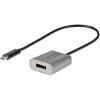 StarTech.com USB-C to DisplayPort 1.4 Adapter Cable 1m – 8K/5K/4K USB Type-C to DP 1.4 Alt Mode Video Converter Cable – HBR3/HDR/DSC – DP 60Hz Monitor Cable – Thunderbolt 3 (CDP2DP141MB)(Silver)
