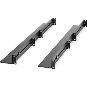 StarTech.com 1U 19&Prime; Server Rack Mount Rails – Adjustable Depth 61-91.5cm – Universal 4-Post Rails for HPE ProLiant Dell PowerEdge Network/Server/UPS Equipment (UNIRAILS1UB)(1U | 200 lbs)