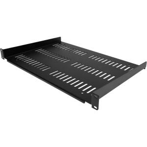 StarTech.com 1U Server Rack Shelf – Universal Ventilated Cantilever Tray for 19&Prime; Cabinet – Max 20kg – Depth 25cm(3-1U Ventilé)