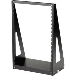 StarTech.com 2POSTRACK12 12U Network Rack 2 Pole Open Frame Extra Large Gauge Max 160kg Desktop Rack 19&Prime; for Computer, AV, Media, IT Equipment (2POSTRACK12)(16U)