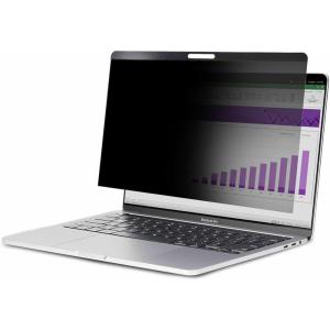 StarTech.com Filtre de Confidentialité pour MacBook Pro 21/23 14&Prime;, Filtre Antireflet Amovible et Réversible, Protecteur d&rsquo;Écran Magnétique avec 51% de Réduction de la lumière Bleue(15&Prime; MacBook Pro/Air 2018 and before)