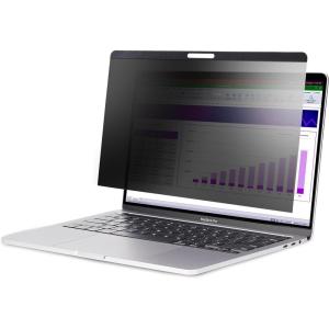 StarTech.com Filtre de Confidentialité pour MacBook Pro 21/23 14&Prime;, Filtre Antireflet Amovible et Réversible, Protecteur d&rsquo;Écran Magnétique avec 51% de Réduction de la lumière Bleue(13&Prime; MacBook Pro/Air 2018 and before)
