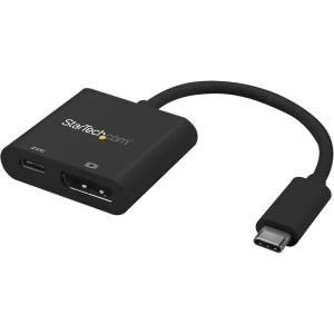 StarTech.com USB-C to DisplayPort 1.4 Adapter Cable 1m – 8K/5K/4K USB Type-C to DP 1.4 Alt Mode Video Converter Cable – HBR3/HDR/DSC – DP 60Hz Monitor Cable – Thunderbolt 3 (CDP2DP141MB)(Black)