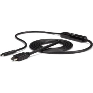 StarTech.com USB-C to HDMI 4K 60Hz HDR10 Graphics Adapter Cable 5m Ultra HD USB Type-C to HDMI 4K 2.0b Graphics Converter USB-C to HDMI HDR DP 1.4 Alt Mode HBR3 (CDP2HDMM5MH)(1 m)