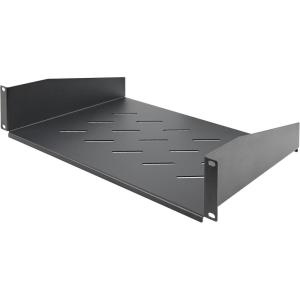 StarTech.com Étagère 2U Ventilée pour Rack Serveur, Profondeur de Montage 41,5cm, Plateau pour Rack/Armoire 19&Prime;, Max. 20kg(315 mm)