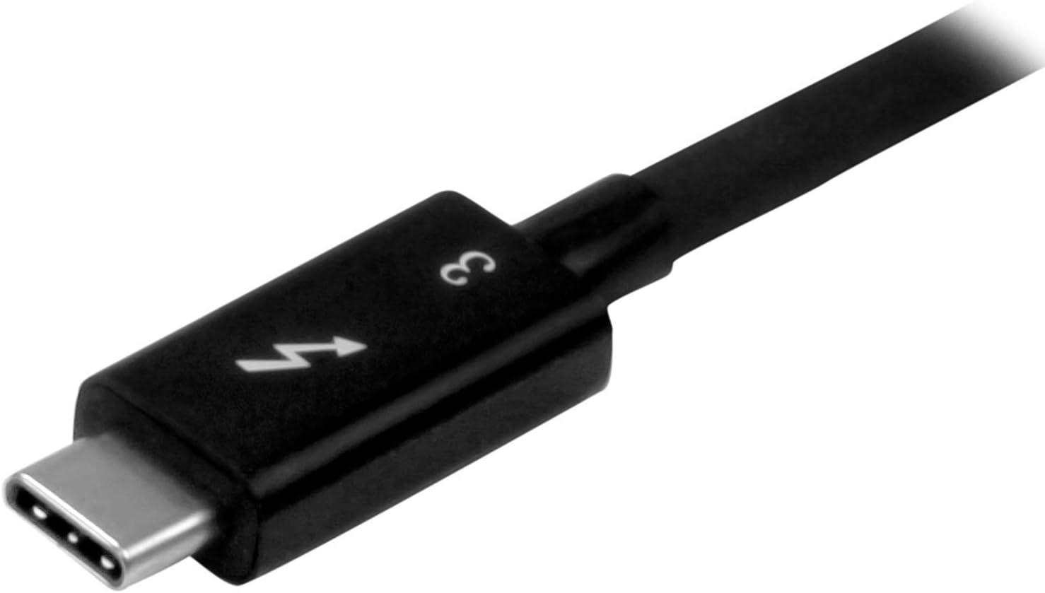 imageAdaptateur Thunderbolt 3 vers Double DisplayPort DP 4K 60 Hz Compatible Windows Uniquement Adaptateur dcran Vido Thunderbolt 3 vers Double DisplayPort USB Type C vers Double DP TB32DP2
