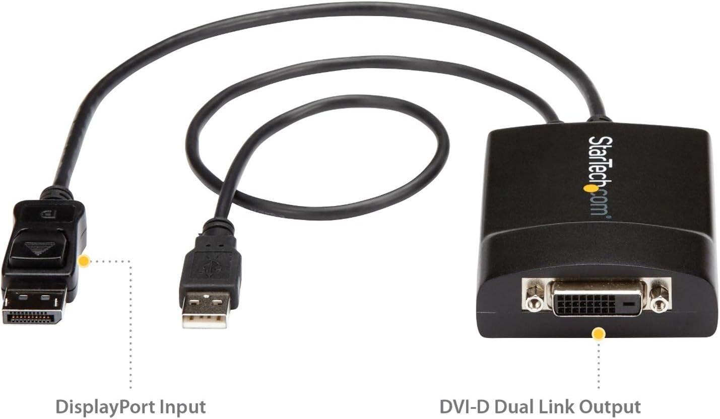 imageStarTech Adaptateur DP noir noir 90 cmAdaptador