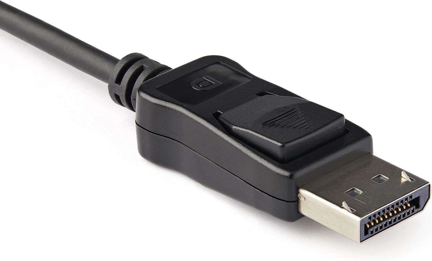 imageStarTechcom Adaptateur DisplayPort vers HDMI 4K 60 Hz avec HDR Convertisseur DP 14 vers HDMI 20b Noir DP2HD4K60H