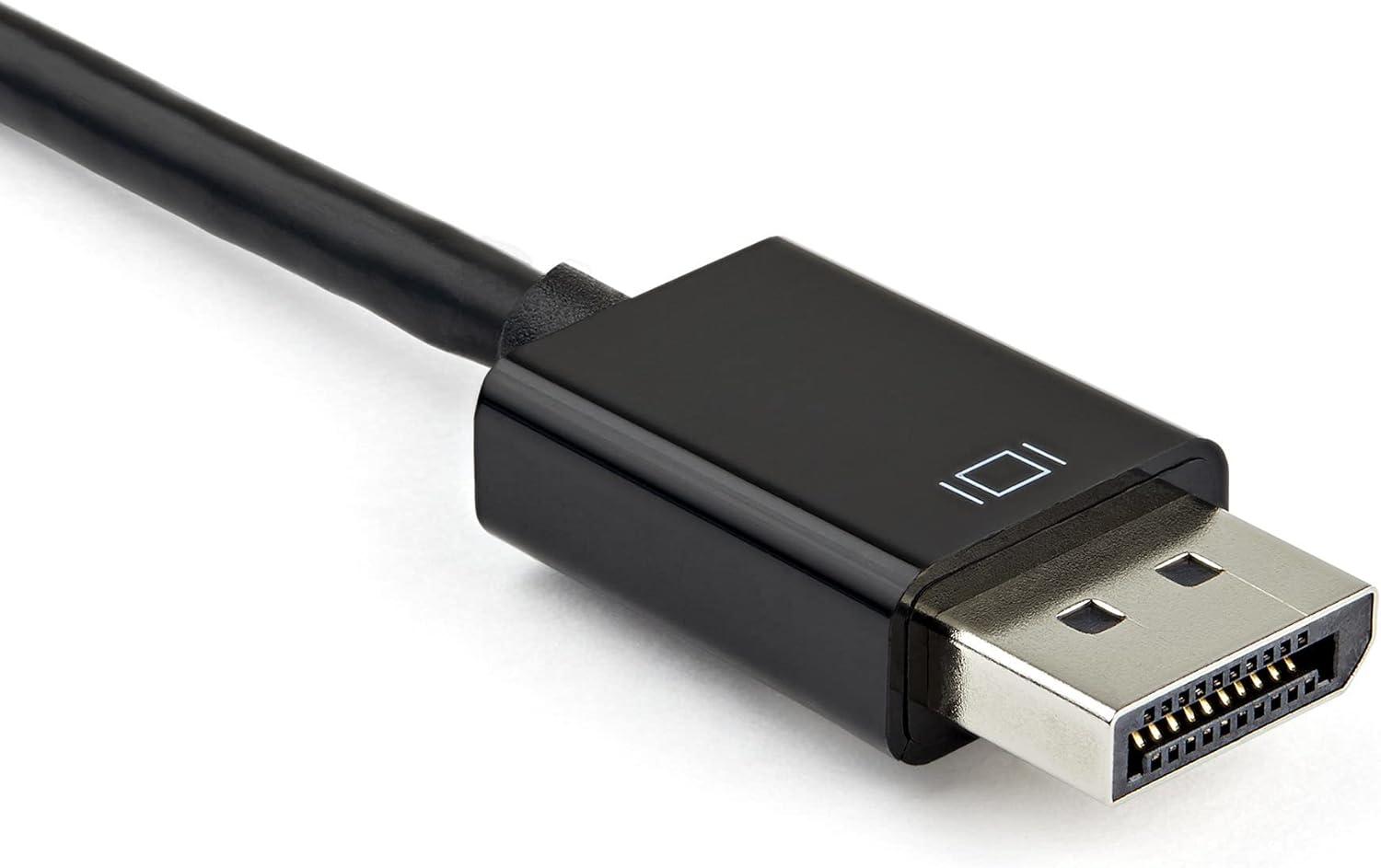 imageStarTechcom Adaptateur DisplayPort vers HDMI VGA Dongle Convertisseur Numrique Multiport Actif Vido dcran DP 12 Mle vers HDMI 20 4K 60 Hz VGA Femelle pour PCCG DP2VGAHD20